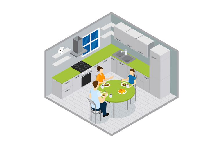 kitchen cabinet 3D design